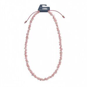 Universal Thread Co. Pink Semi-Precious Stone Beaded Necklace